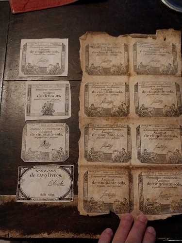 Assignat lot assignats - assignat, 12