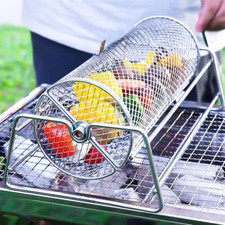 Stainless Steel Rolling BBQ