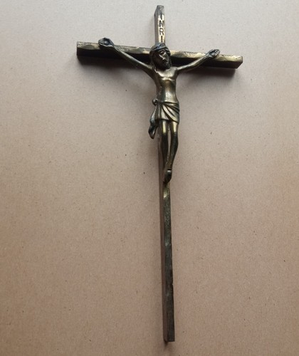 Superbe crucifix mural - , en