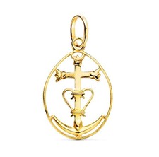 Pendentif Or 9K 375 Mls. Croix