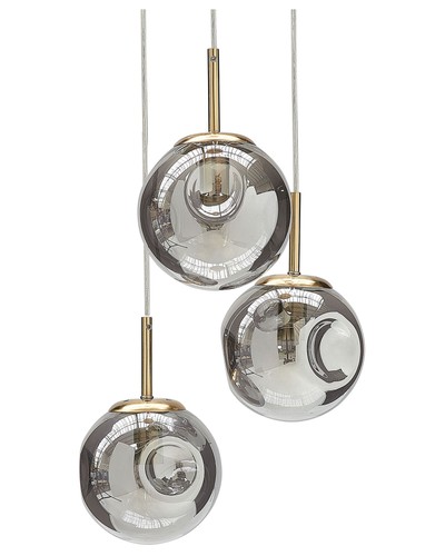 Lustre transparent cuivré - transparent,