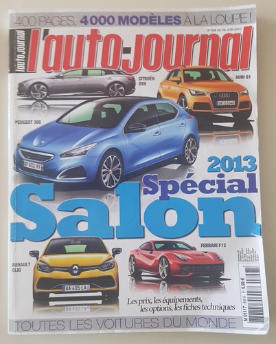 Salon 2013 auto journal - 2013, l'auto-journal