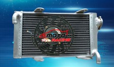 15" x 9.5" x 1.8" Aluminum radiator + fan FOR Go Kart go-kart karting