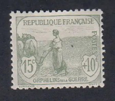 (FR1) Timbre n°150 Femme au Labour - Neuf** - cote 150 Euros lartdesgents.fr TCA