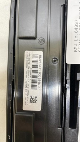 Commande chauffage bmw - commande,