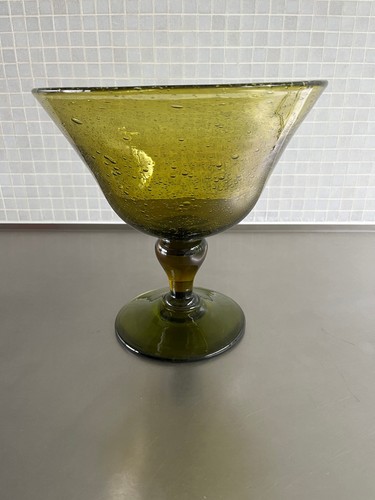 Coupe fruits sur pied verre - coupe,