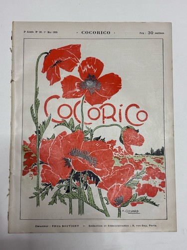 Cossard lithographie flamant - cossard,