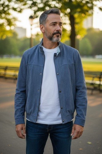 Veste blouson similicuir - blouson, en