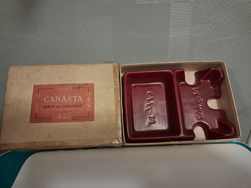 Ancien porte cartes canasta - ancien,