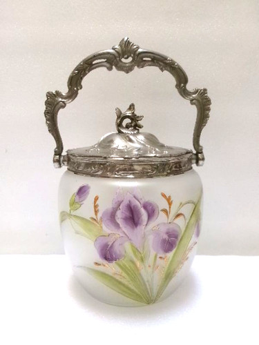 Pot biscuits ancien art - pot,