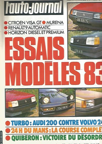 Auto journal 12 essais - l'auto,