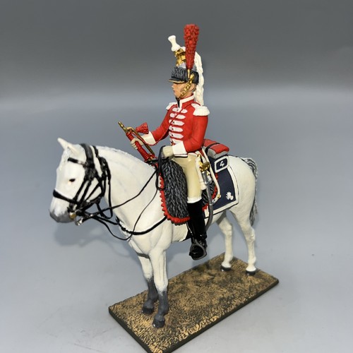 Cavalier trompette 4eme regt - trompette,