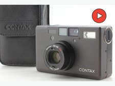 Appareil photo argentique 35 mm noir Contax T3 double dents [presque...