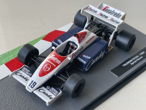 Toleman hart tg184 ayrton - toleman-hart,