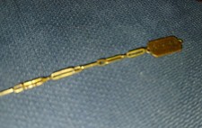 gourmette bracelet en or 18 k gravée ROBERT