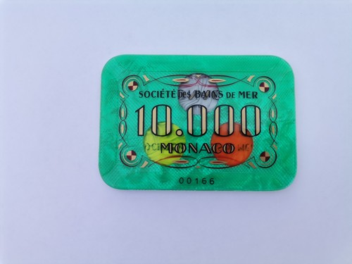 Jeton plaque casino - jeton, monaco