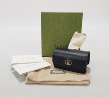 Gucci Sac à dos en cuir noir