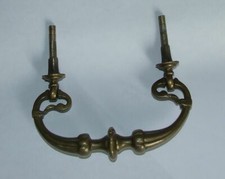 Ancienne Poignée de meuble tiroir Louis Philippe en Bronze Massif 120mm