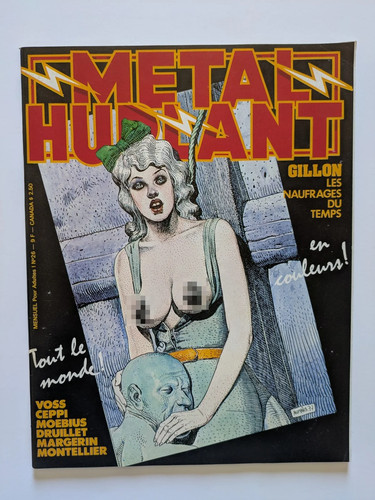 Métal hurlant 1978 - métal,