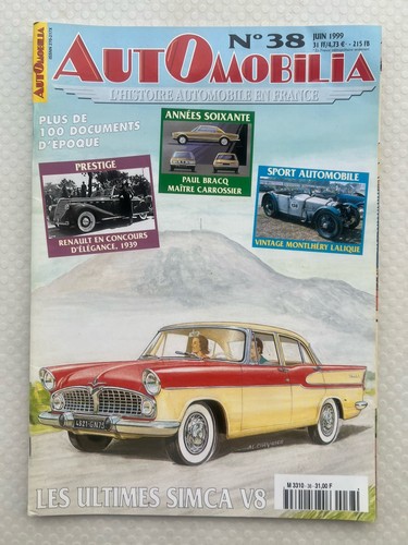 Automobilia juin 1999 - automobilia,