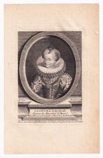 Portrait XVIIIe Léonora Dori