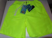 SHORT MAILLOT DE BAIN SHARK ONE jaune fluo Taille S HOMME NEUF