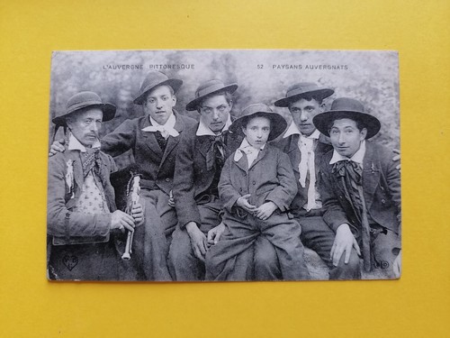 Cpa écrite gannat allier - Écrite,