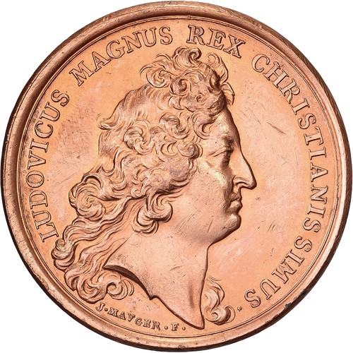 France médaille louis xiv - france,,