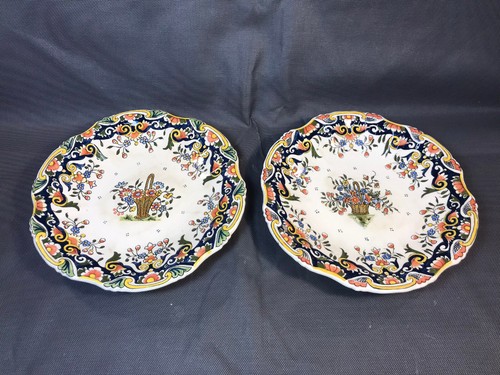 Lot assiettes déco - 2,