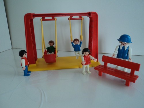 Playmobil vintage enfants parc - vintage,