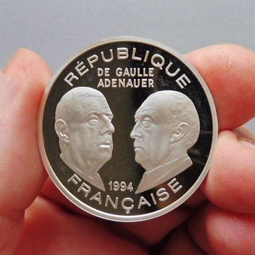 100 francs argent de gaulle - , "de