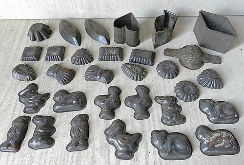 Lot moules 3 - 28, +