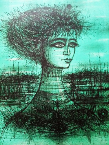 Carzou jean litho originale - jean,