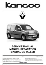 CD revue technique manuel atelier Renault Kangoo 2 - Officiel