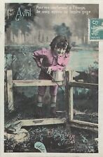 CP 1ER AVRIL PETIT GARCON A LA