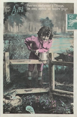 1er avril petit garcon - cp,