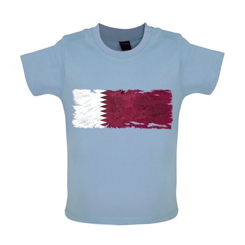 Drapeau grunge qatar - grunge,