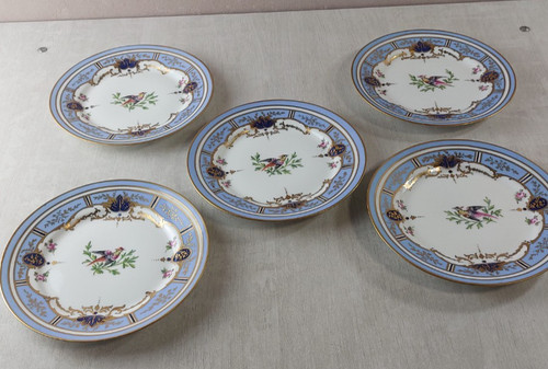 Lot assiettes décor - de, assiettes,