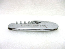 Petit couteau de poche publicitaire  " Champagne Monopole / Heidsieck & Co "