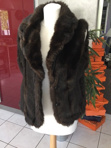 Gilet fourrure camaïeu - camaÏeu, taille