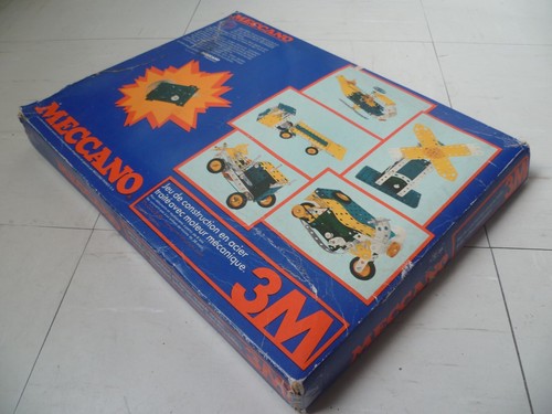 Jeu meccano boîte vintage - boîte, 3m