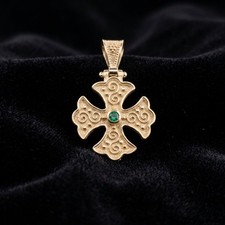 Pendentif croix byzantine