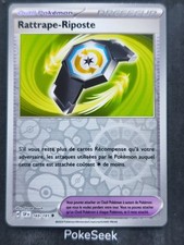 Carte Pokemon RATTRAPE-RIPOSTE 169/191 REVERSE EV08 SSP FR NEUF