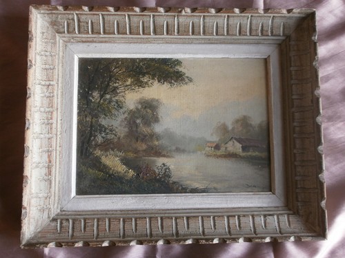 Tableau cadre ancien - tableau,