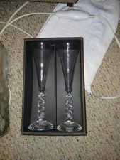 champagne flute set still in