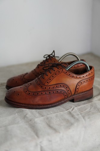 Grenson stanley brogue shoes - brogue,