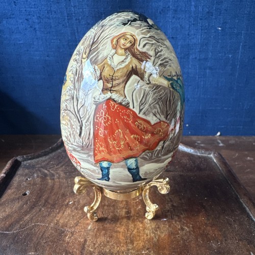 Gros oeuf pâque russe - de,