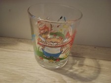 Ancien Verre A Moutarde Publicitaire Enfant Motif Castor