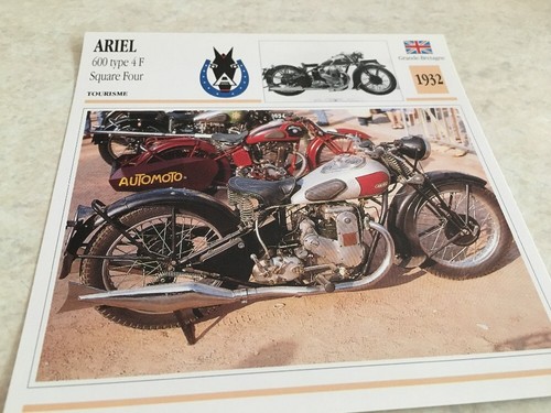 Carte moto ariel - moto, square