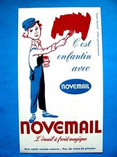 Buvard Peinture NOVEMAIL Peinture email à froid